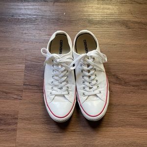 White low top converse